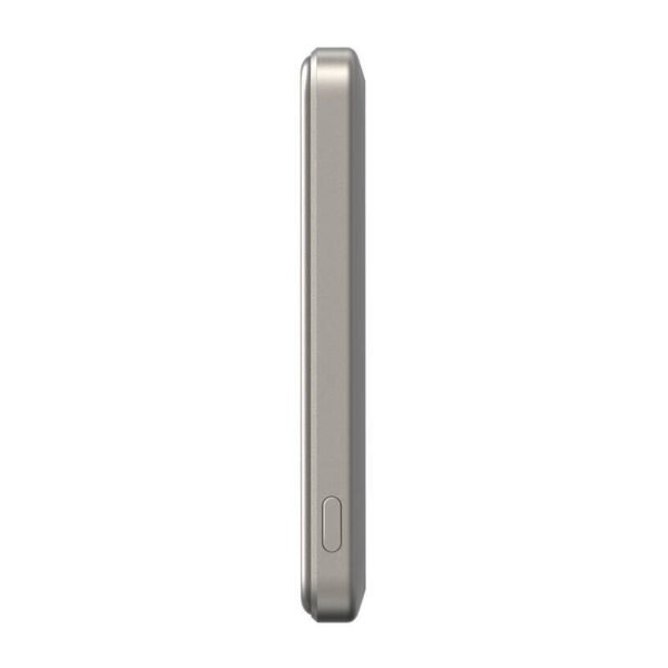 ESR Qi2 MagSlim 5000 mAh magnetinis powerbankas su stovu (smėlis) - Image 2