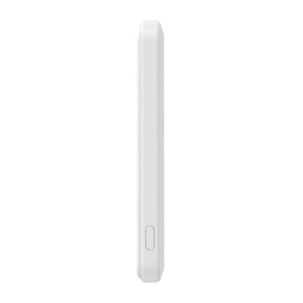 ESR Qi2 MagSlim 5000 mAh magnetinis powerbankas su stovu (baltas) - Image 2