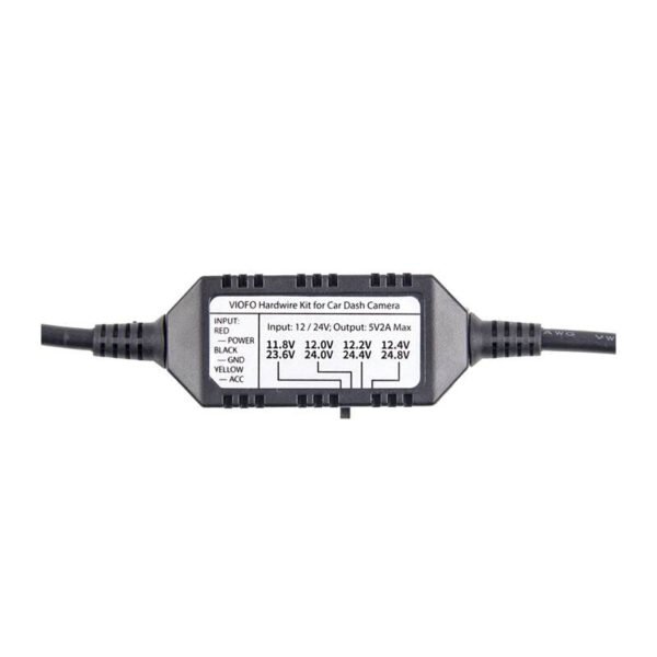 Maitinimo kabelis VIOFO HK3 miniUSB vaizdo įrašymo įrenginiams - Image 6