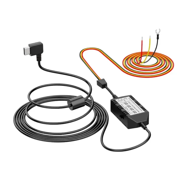 Maitinimo kabelis VIOFO HK4 USB-C vaizdo įrašymo įrenginiams - Image 6