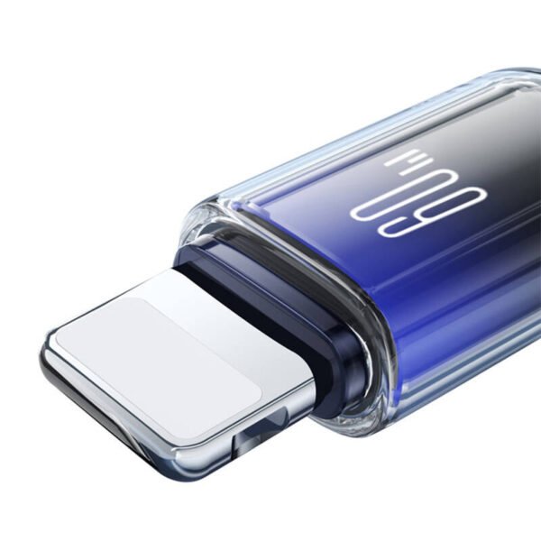 Joyroom S-A42 60W USB-C kabelis 1,2 m juodas - Image 4
