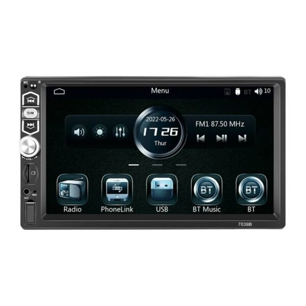Automobilio monitorius 7.0” Podofo A3061 Carplay&Android Auto - Image 2