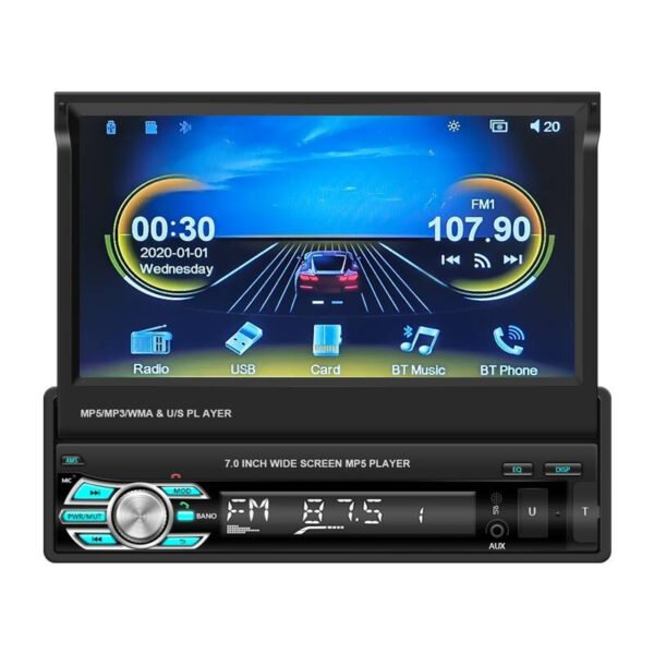 Automobilio monitorius 7’’ Podofo A3503 Carplay&Android Auto - Image 2