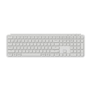 Ultra Slim Keychron B6 Pro 2.4G Wireless Keyboard (White) [B6P-K8].