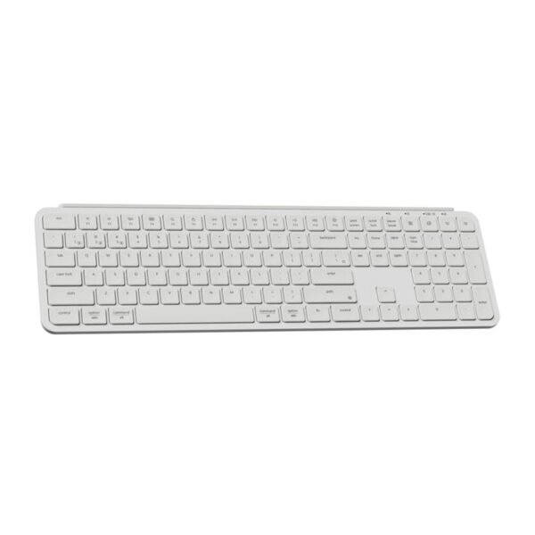 Ultra Slim Keychron B6 Pro 2.4G bevielė klaviatūra (balta) [B6P-K8] - Image 2