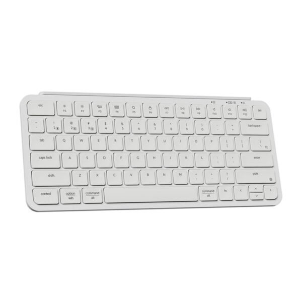 Ultra Slim Keychron B1 Pro 2.4G bevielė klaviatūra (balta) [B1P-K8] - Image 2