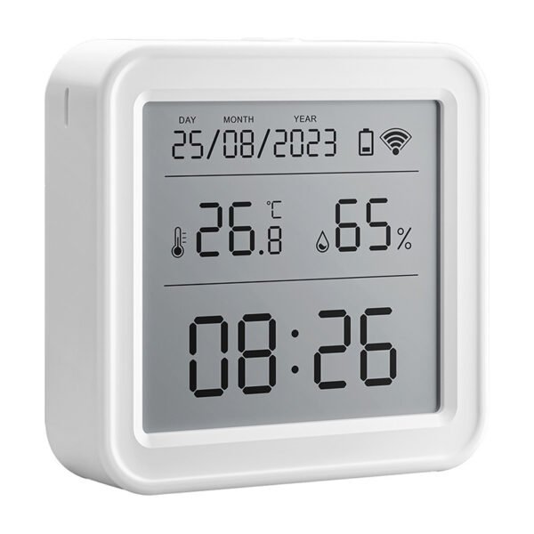 ZigBee Gosund ST17 LCD išmanus temperatūros ir drėgmės jutiklis Tuya - Image 4