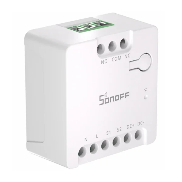 SONOFF MINI-D Išmanus WiFi Matter jungiklis (AC/DC 12-48V, sausas kontaktas) - Image 9