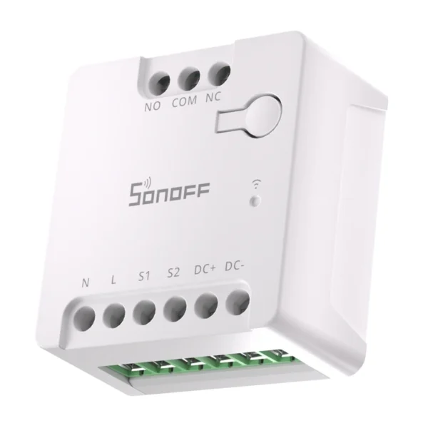 SONOFF MINI-D Išmanus WiFi Matter jungiklis (AC/DC 12-48V, sausas kontaktas) - Image 7