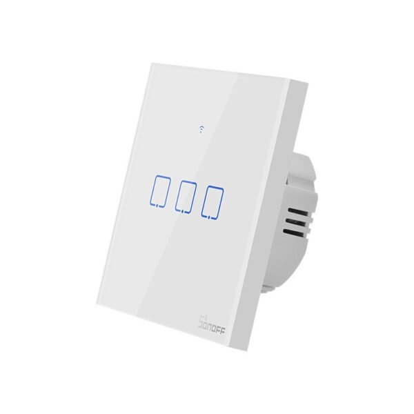 Išmanusis jungiklis WiFi + RF 433 Sonoff T1 EU TX (3 kanalų) - Image 4