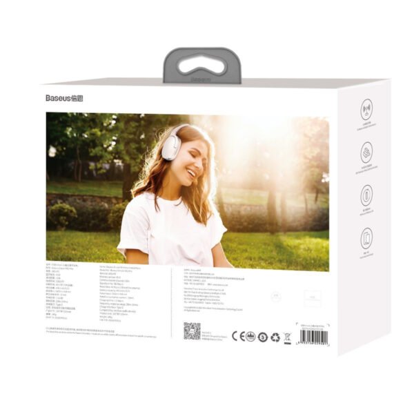 Belaidės ausinės Baseus Encok D02 Pro (baltos) - Image 9
