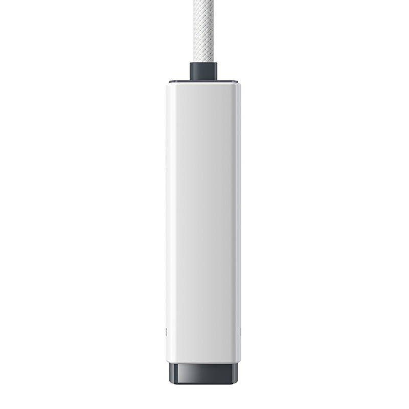 Tinklo adapteris Baseus Lite Series USB-C į RJ45 (baltas) - Image 4