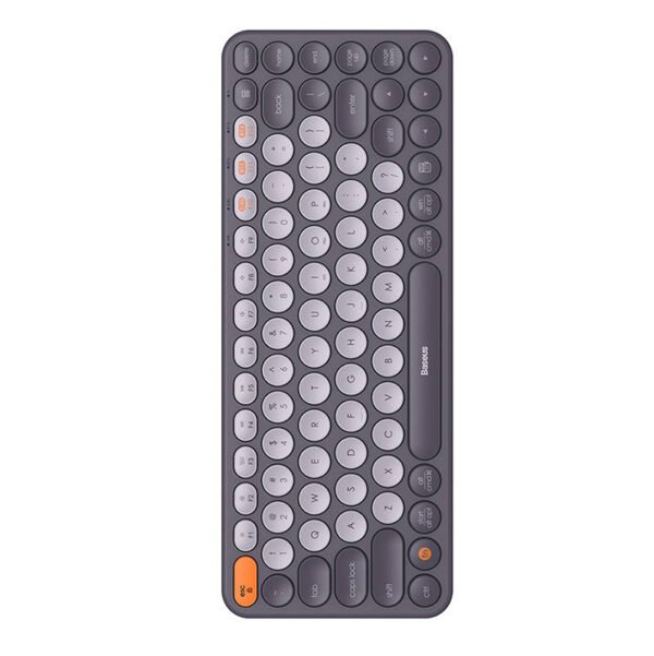 Belaidė klaviatūra Baseus K01A Tri-Mode Frosted Gray - Image 3