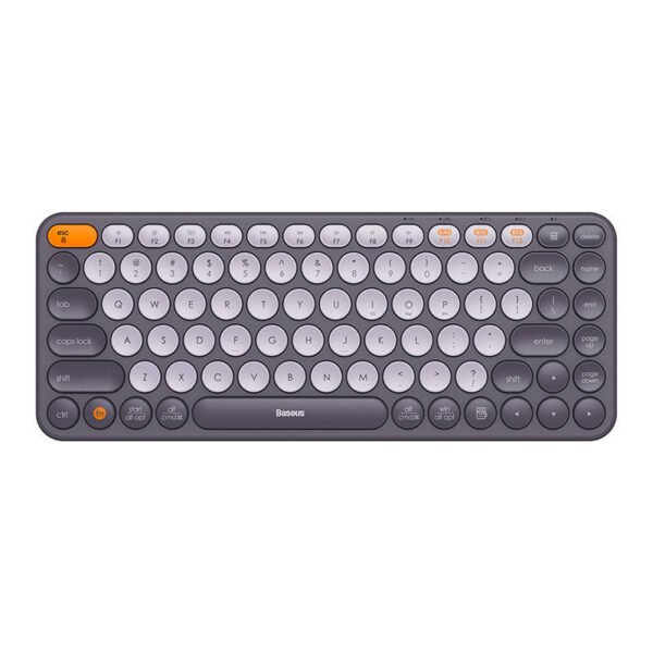 Belaidė klaviatūra Baseus K01A Tri-Mode Frosted Gray - Image 2