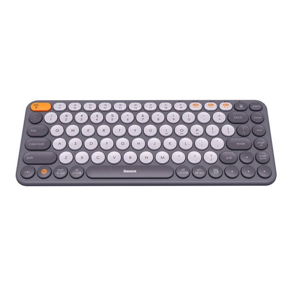 Belaidė klaviatūra Baseus K01A Tri-Mode Frosted Gray - Image 8