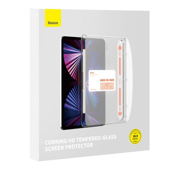Grūdintas stiklas Baseus Corning 0,4 mm iPad Pro 10 10,9" - Image 9