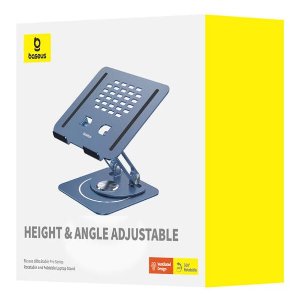 Nešiojamojo kompiuterio stovas Baseus UltraStable Pro (pilkas) - Image 7