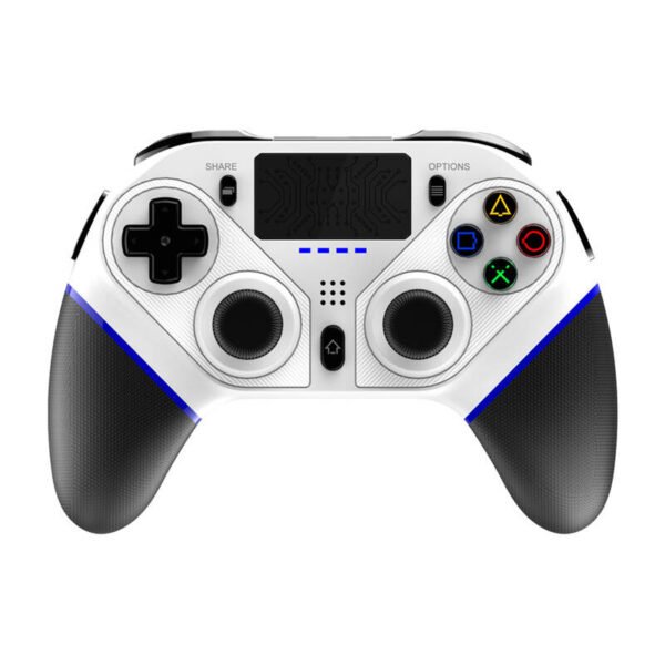 Belaidis žaidimų valdiklis iPega Ninja PG-P4010B su jutikliniu pultu, PS4 (baltas) - Image 3