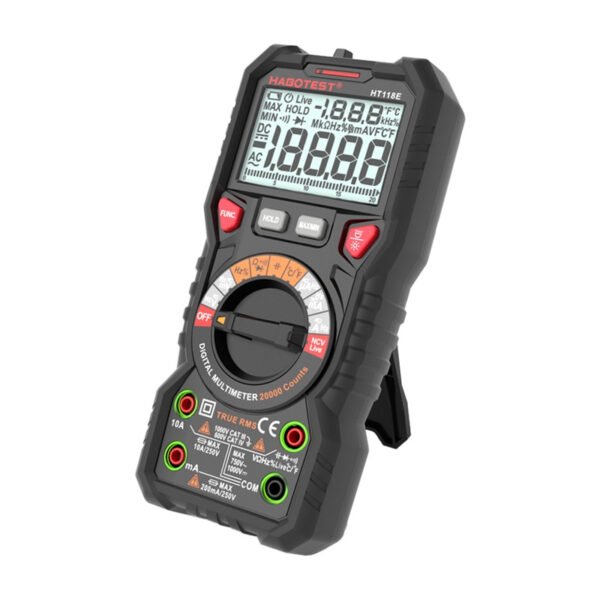 Habotest HT118E universalus skaitmeninis multimetras True RMS NCV - Image 4