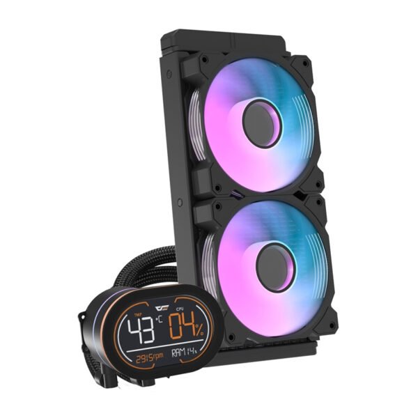 Darkflash DH240D CPU vandens aušintuvas (juodas) - Image 4