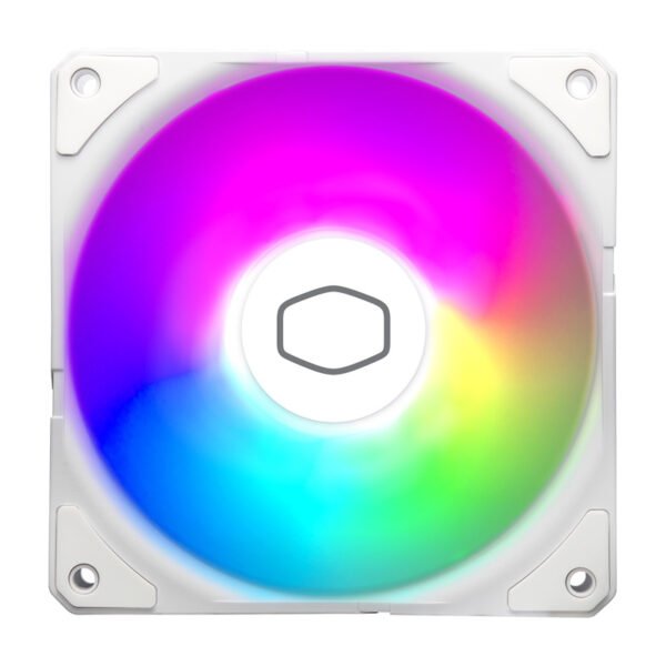 Cooler Master SickleFlow Edge 120 ARGB WE 3in1 ventiliatorius (balta) - Image 2