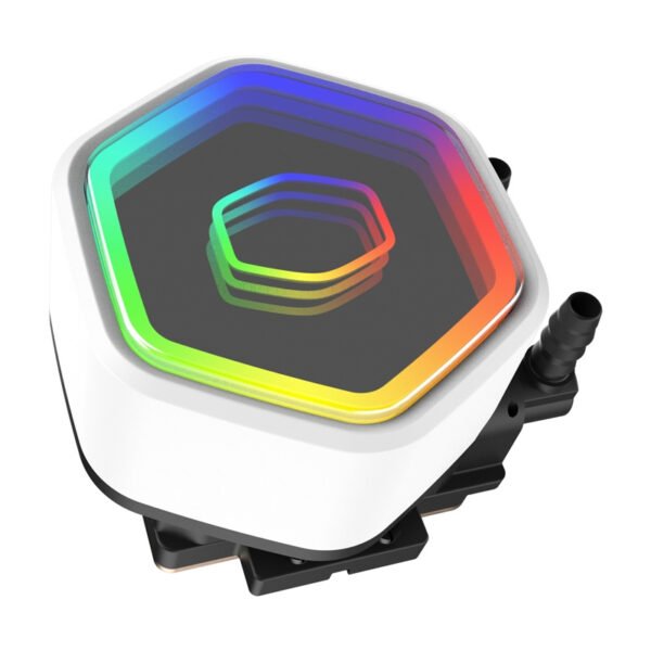Cooler Master MasterLiquid 360 Core II ARGB vandens aušintuvas (balta) - Image 3