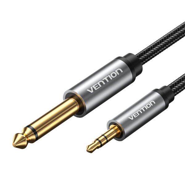 Mini lizdo 3.5 mm kištukas į 6.35 mm kištuką Vention BCYHF 1 m - Image 2