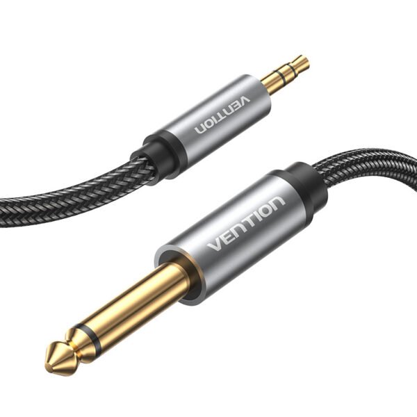 Mini lizdo 3.5 mm kištukas į 6.35 mm kištuką Vention BCYHH 2 m - Image 3