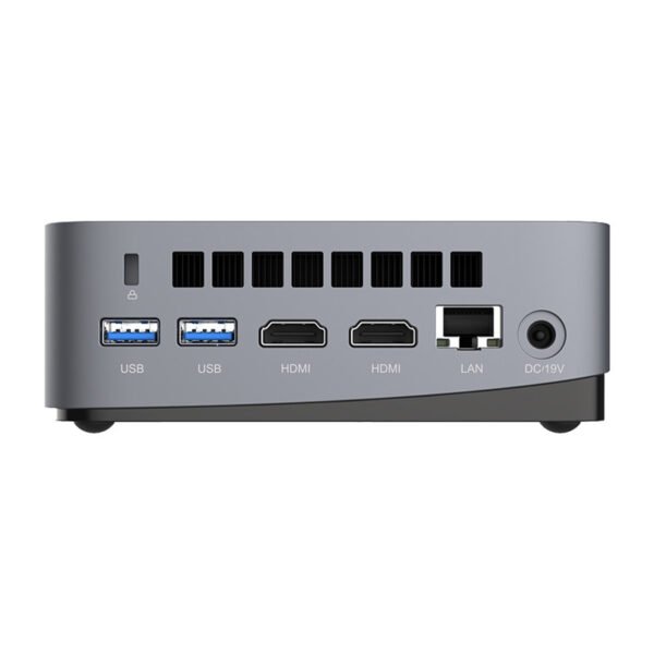 MINI PC AceMagic AD16, Intel 1340P + Intel® Iris® Xe grafika, 32GB RAM + 1TB, pilkas - Image 3