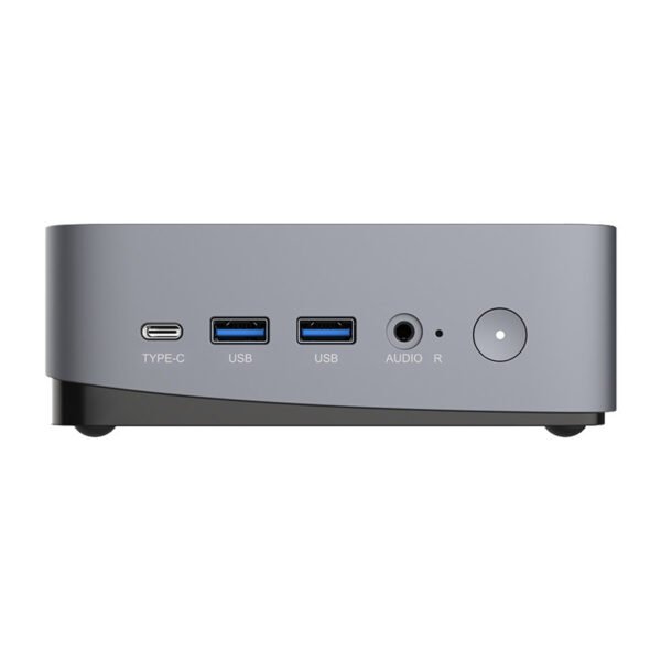 MINI PC AceMagic AD16, Intel 1340P + Intel® Iris® Xe grafika, 32GB RAM + 1TB, pilkas - Image 4