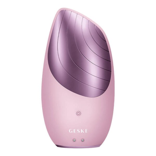 Ultragarsinis termo veido šepetėlis 6in1 Geske su programėle (rožinis) - Image 3