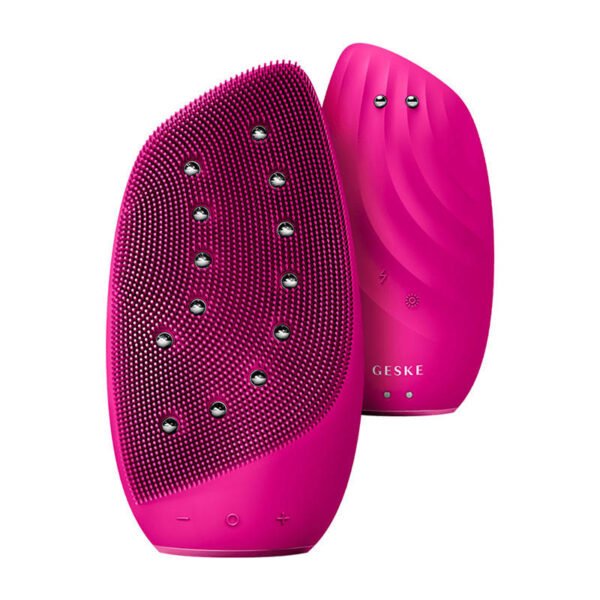 Ultragarsinis termo veido šepetėlis su liftingu 8in1 Geske su programėle (magenta) - Image 8