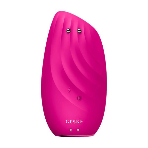 Ultragarsinis termo veido šepetėlis su liftingu 8in1 Geske su programėle (magenta) - Image 2