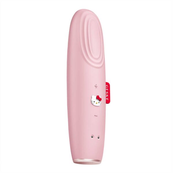 Šildomas ir vėsinantis akių stimuliatorius 6in1 Geske su programėle (Hello Kitty rožinis) - Image 2