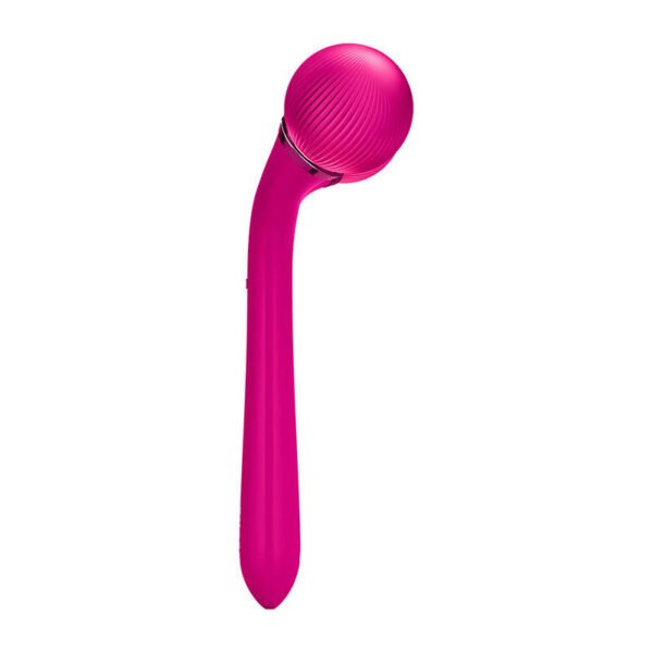 Ultragarsinis veido ir kūno volelis 4in1 Geske su programėle (magenta) - Image 7
