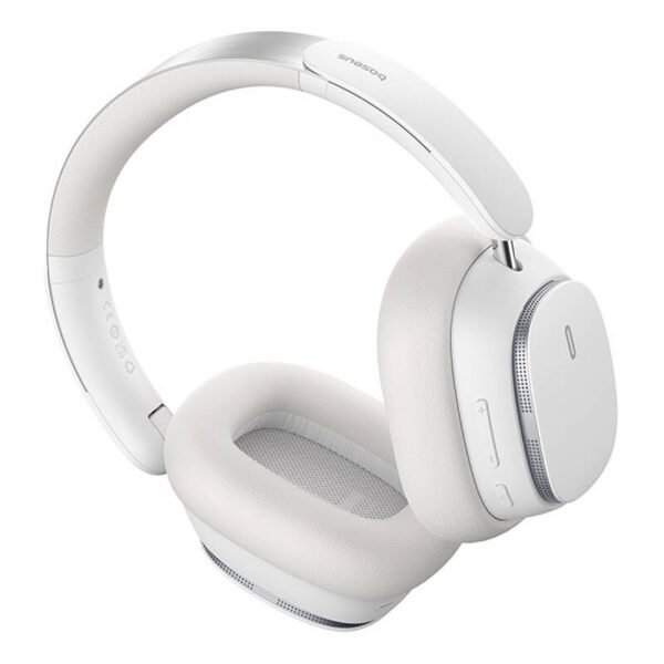 Belaidės ausinės Baseus Bowie H1 Bluetooth 5.2 (baltos) - Image 6