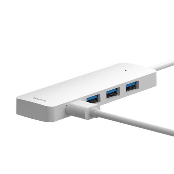 4in1 šakotuvas Baseus UltraJoy Lite USB-A į USB 3.0 1 m (baltas) - Image 6