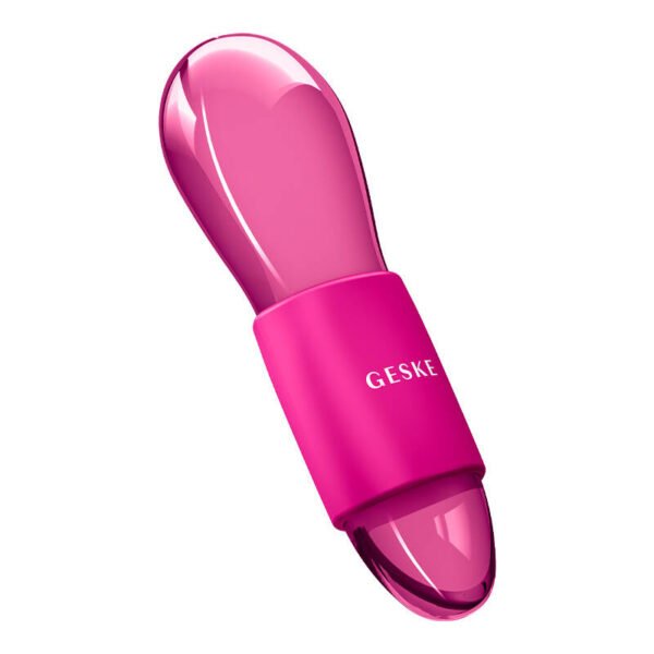 Šildomas ir vėsinantis dvigubas akių masažuoklis 7in1 Geske (magenta) - Image 6