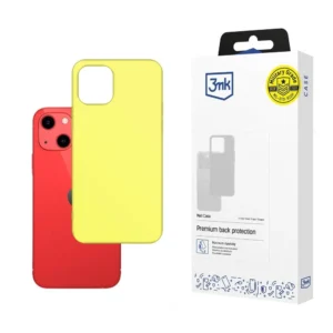 Case for iPhone 13 from the 3mk Matt Case series - lime