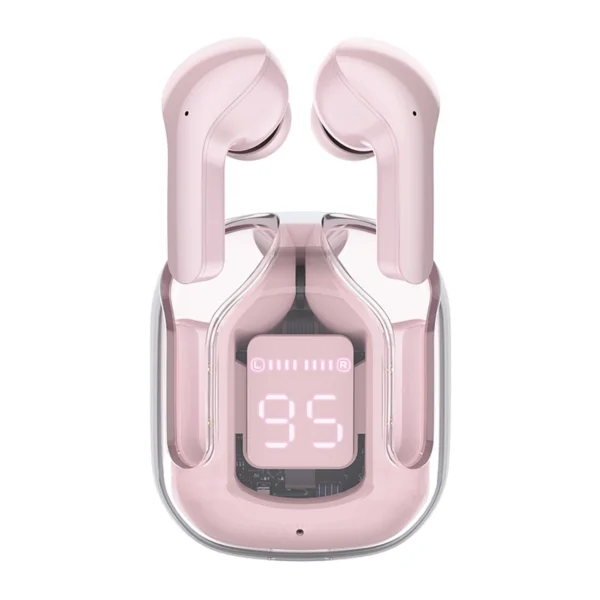 Acefast T6 TWS Bluetooth ausinės į ausį – rožinės - Image 7