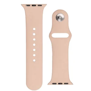 Silicone Strap APS Silicone Band for Watch 9 / 8 / 7 / 6 / 5 / 4 / 3 / 2 / SE (41 / 40 / 38mm) Strap Watch Bracelet Sand