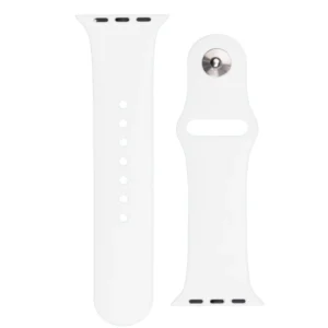 Silicone Strap APS for Apple Watch 42/44/45mm Strap Watch Bracelet - White