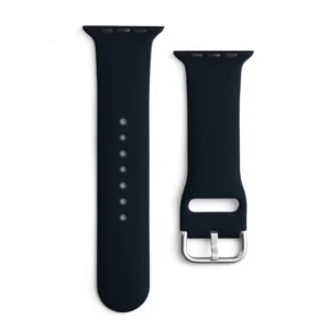Silicone Strap APS for Apple Watch 38/40/41mm Strap Watch Bracelet - Black