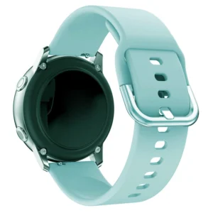 Silicone Strap TYS band for Samsung Galaxy Watch 40 / 41 / 42 / 43 / 44 mm - turquoise