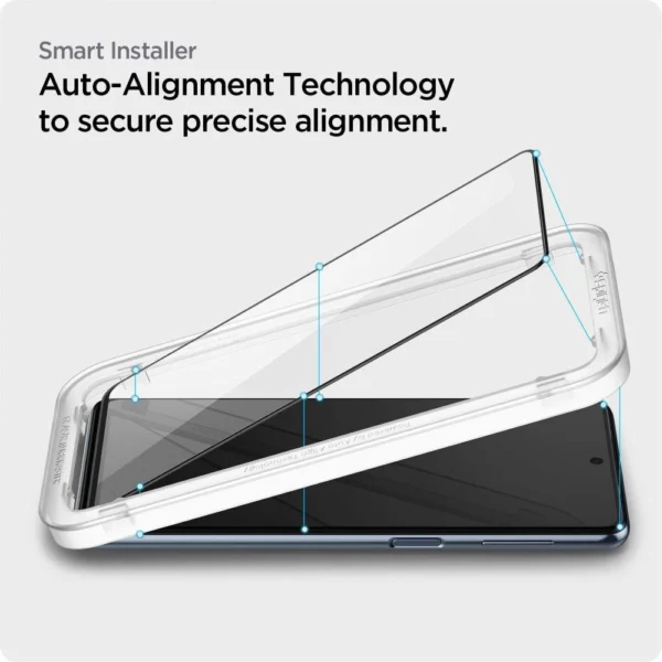 Spigen ALM Glass FC grūdintas stiklas Samsung Galaxy M53 5G - juodas - Image 7