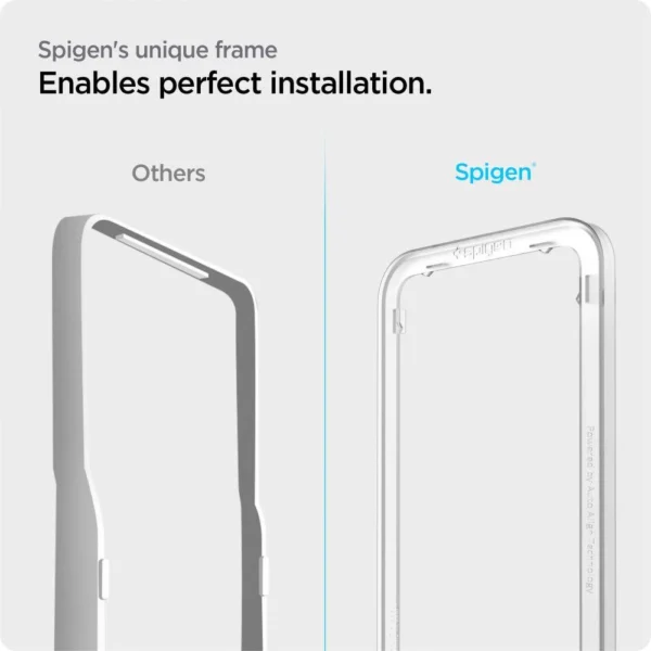 Spigen ALM Glass FC grūdintas stiklas Samsung Galaxy M53 5G - juodas - Image 8