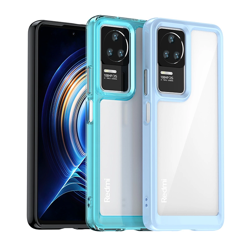 Outer Space Case Xiaomi Poco F4 5G dėklas su lanksčiu rėmu - juodas - Image 4