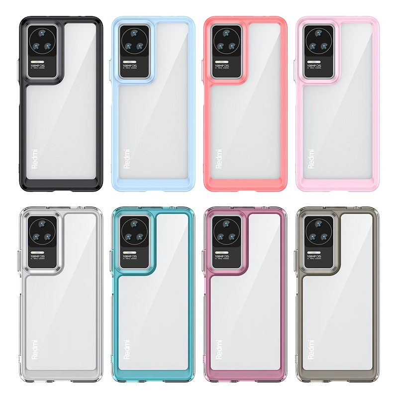 Outer Space Case Xiaomi Poco F4 5G dėklas su lanksčiu rėmu - juodas - Image 6