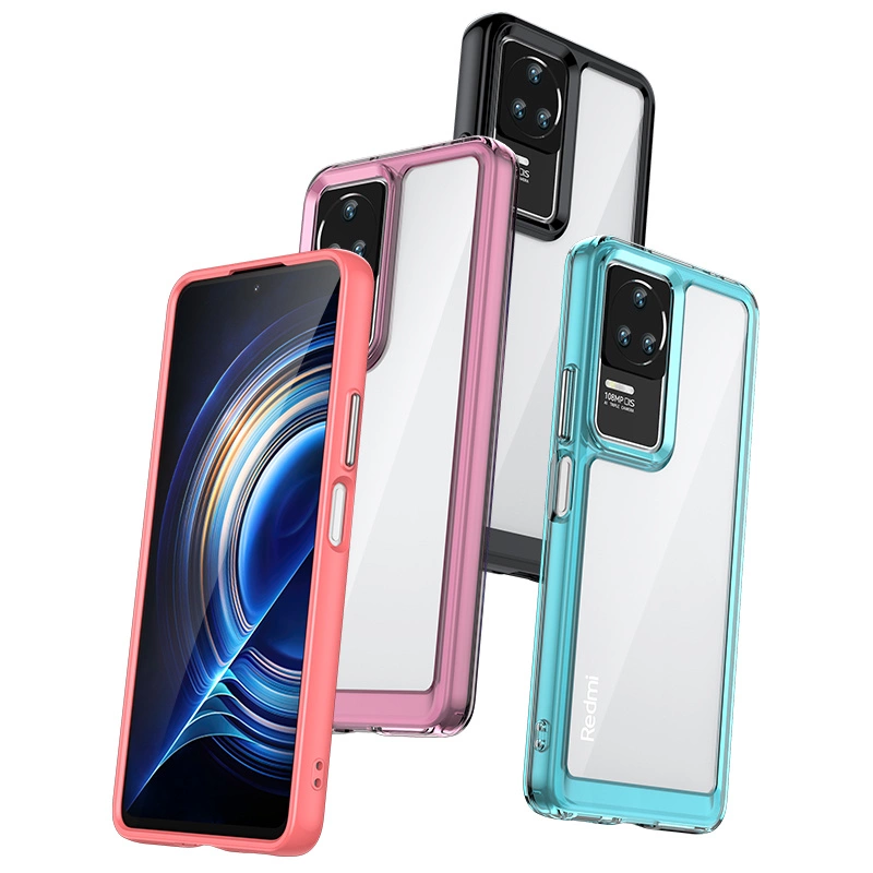 Outer Space Case Xiaomi Poco F4 5G dėklas su lanksčiu rėmu - mėlynas - Image 3