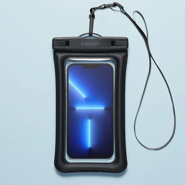 Spigen Aqua Shield A610 dėklas atsparus vandeniui, plūduriuojantis - juodas - Image 3